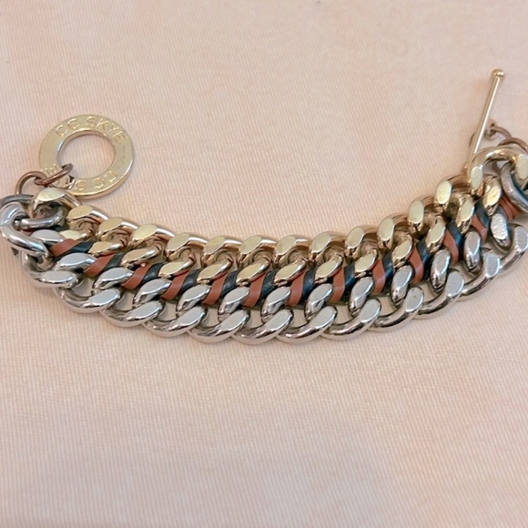 CC SKYE Metal & Leather Toggle Bracelet - Picture 4 of 5